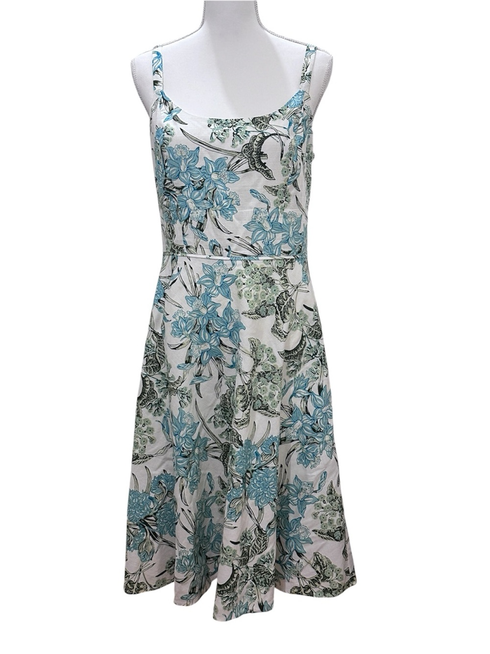 Ann Taylor LOFT Cotton Floral Sundress.